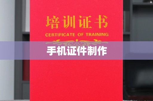 广州手机证件制作