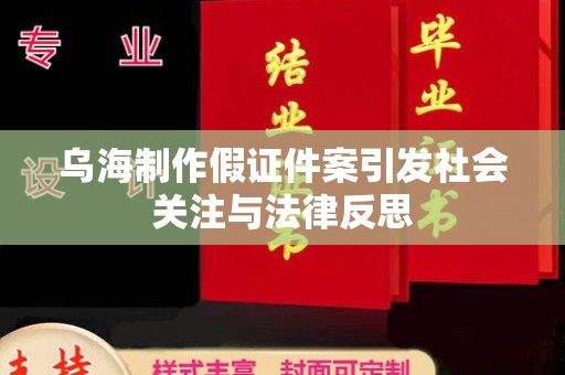 广州乌海制作假证件案引发社会关注与法律反思
